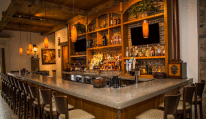 Enjoy wine, cocktails, appetizers, or dinner at our comfortable Tuscan-style bar.