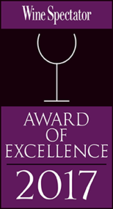 Wine Spectator Award of Excellence for Caffe Itri