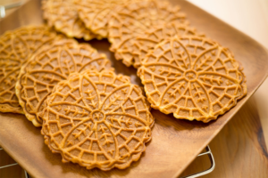 Pizzelle at Caffe Itri